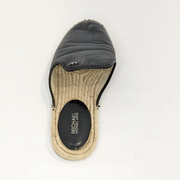 Michael kors leather espidrille sliders - Picture 11 of 16